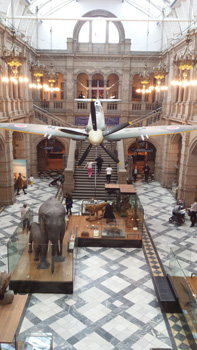 West Court of the Kelvingrove Museum