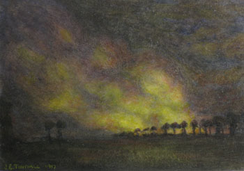 The Burning and Gassing of Armentieres